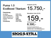 Gebraucht Ford Puma Titanium 125 PS (91 kW) 2022 Dynamicblau metallic SUV