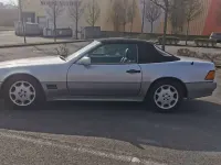 Gebraucht Mercedes SL500 326 PS (239 kW) 1991 Silber Cabrio