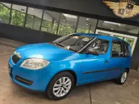 Gebraucht Skoda Roomster 86 PS (63 kW) 2007 Modra ocean/ocean blue (metallic) Van / Kleinbus