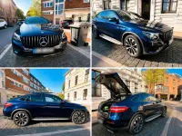 Gebraucht Mercedes GLC250 AMG line 211 PS (155 kW) 2019 Blau Coupé