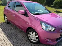 Gebraucht Mitsubishi Space Star Top 71 PS (52 kW) 2014 Violet Van / Kleinbus