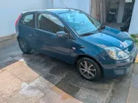Gebraucht Ford Fiesta 60 PS (44 kW) 2008 Blau Kleinwagen
