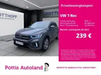 Gebraucht VW T-Roc R-line 110 PS (80 kW) 2023 Indiumgrau metallic SUV