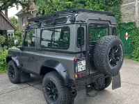 Gebraucht Land Rover Defender 122 PS (89 kW) 2008 Grau Kombi