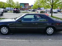 Brugt Mercedes E220 Classic 150 HK (110 kW) 1995 Sort Coupe