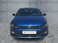 Gebraucht VW Polo Highline 110 PS (80 kW) 2021 Blau Kleinwagen