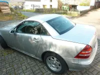 Gebraucht Mercedes SLK200 163 PS (119 kW) 2003 Silber Cabrio