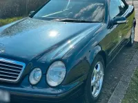 Gebraucht Mercedes CLK320 Elegance 218 PS (160 kW) 2001 Schwarz Cabrio
