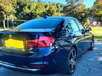 Gebraucht BMW 320 Advantage 190 PS (139 kW) 2017 Blau Limousine
