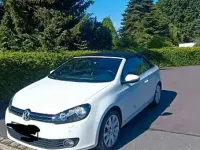 Gebraucht VW Golf Cabriolet 105 PS (77 kW) 2012 Weiß Cabrio