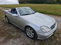 Gebraucht Mercedes SLK320 218 PS (160 kW) 2000 Silber Cabrio