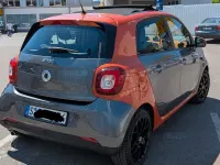 Gebraucht Smart ForFour Edition Blackbuster 71 PS (52 kW) 2015 Silber Kleinwagen