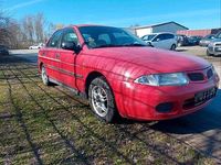 Gebraucht Mitsubishi Carisma 120 PS (88 kW) 1999 Rot Limousine