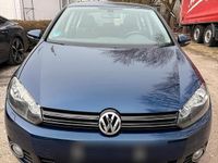 Gebraucht VW Golf VI 122 PS (89 kW) 2009 Blau Kleinwagen