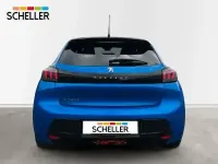 Gebraucht Peugeot e-208 Allure 100 kW (136 PS) 2023 Blau/typ aussenverkleidung met Kleinwagen