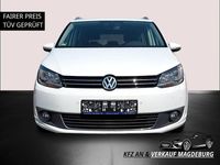 Gebraucht VW Touran Cup 105 PS (77 kW) 2015 Weiß Van / Kleinbus