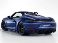 Gebraucht Porsche Boxster Spyder 420 PS (308 kW) 2021 Blau Cabrio