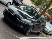 Gebraucht VW Golf VI Team 105 PS (77 kW) 2010 Schwarz Kleinwagen