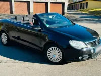 Brugt VW Eos 122 HK (89 kW) 2008 Sort Cabriolet