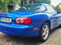Gebraucht Mazda MX5 110 PS (80 kW) 2002 Blau Cabrio