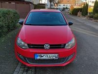 Gebraucht VW Polo Trendline 69 PS (50 kW) 2011 Rot Kleinwagen
