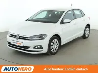 Gebraucht VW Polo Comfortline 95 PS (69 kW) 2021 Weiß Kleinwagen