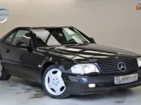 Gebraucht Mercedes SL320 224 PS (164 kW) 2000 Obsidianschwarz Cabrio