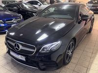 Gebraucht Mercedes E200 AMG line 184 PS (135 kW) 2019 Obsidianschwarz  metalliclack Coupé