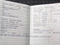 Gebraucht Toyota Corolla Verso 2008 Schwarz Van / Kleinbus