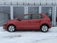 Gebraucht VW Polo Comfortline 75 PS (55 kW) 2014 Rot metallic Kleinwagen