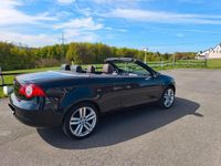 Usata VW Eos 122 CV (89 kW) 2009 Nero Cabrio