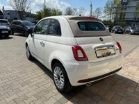 Gebraucht Fiat 500C Basis 71 PS (52 kW) 2023 Gelato weiß / verdeck beige Cabrio