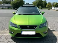 Używany Seat Leon FR 125 KM (91 kW) 2016 Zielony Hatchback