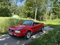 Gebraucht Audi Cabriolet Design 133 PS (97 kW) 1991 Rot Cabrio