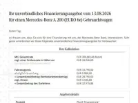Gebraucht Mercedes A200 Progressive 163 PS (119 kW) 2026 Nachtschwarz  unilack Limousine