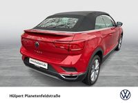 Gebraucht VW T-Roc Cabriolet Style 150 PS (110 kW) 2022 Rot Cabrio