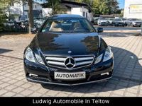 Gebraucht Mercedes E200 Avantgarde 184 PS (135 kW) 2010 Obsidianschwarz metallic Coupé