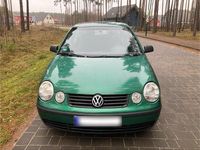 Gebraucht VW Polo 63 PS (46 kW) 2002 Grün Kleinwagen