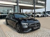 Gebraucht Mercedes C300e AMG 197 PS (144 kW) 2024 Lack obsidianschwarz Kombi