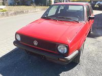 Brugt VW Golf II 55 HK (40 kW) 1985 Rød Hatchback