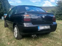 Gebraucht VW Golf Cabriolet 75 PS (55 kW) 1998 Schwarz Cabrio