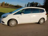 Gebraucht Opel Zafira Tourer 140 PS (102 kW) 2018 Weiß Van / Kleinbus