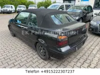 Gebraucht VW Golf Cabriolet 90 PS (66 kW) 1998 Schwarz Cabrio