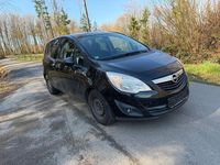 Gebraucht Opel Meriva 102 PS (75 kW) 2011 Schwarz Van / Kleinbus