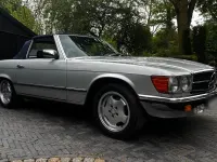 Gebraucht Mercedes SL380 1981 Silber Cabrio