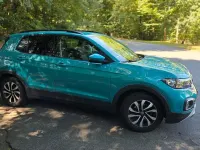 Gebraucht VW T-Cross Active 95 PS (69 kW) 2021 Blau SUV