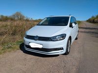 Gebraucht VW Touran Highline 150 PS (110 kW) 2018 Weiß Van / Kleinbus