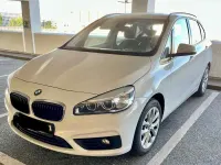 Gebraucht BMW 218 Active Tourer Basis 150 PS (110 kW) 2017 Weiß Van / Kleinbus