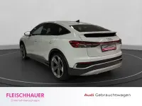 Gebraucht Audi Q4 Sportback e-tron S-Line 150 kW (204 PS) 2023 Weiss SUV