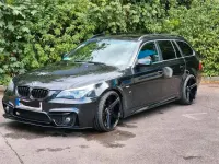 Gebraucht BMW 525 M Sport 177 PS (130 kW) 2008 Schwarz Limousine